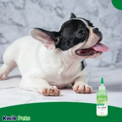 TropiClean Alcohol Free Ear Wash for Dogs & Cats 4-oz
