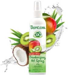 TropiClean EnduraScent Mango Kiwi Dog & Cat Deodorizing Spray 8-oz