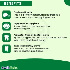 TropiClean Fresh Breath Oral Care Water Additive for Dogs 16-oz