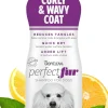 TropiClean PerfectFur Curly & Wavy Coat Shampoo for Dogs 16-oz