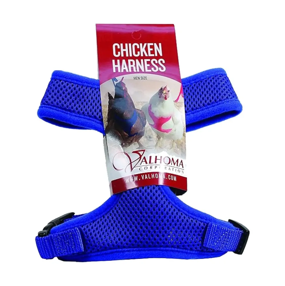 Valhoma Chicken Harness Small Blue