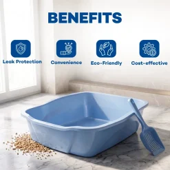 Van Ness Plastics Cat Litter Pan Assorted Small