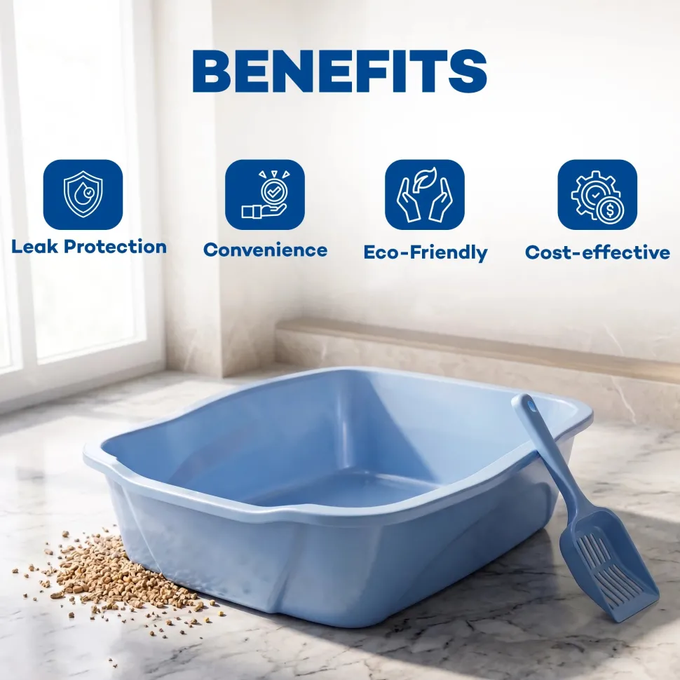 Van Ness Plastics Cat Litter Pan Assorted Small