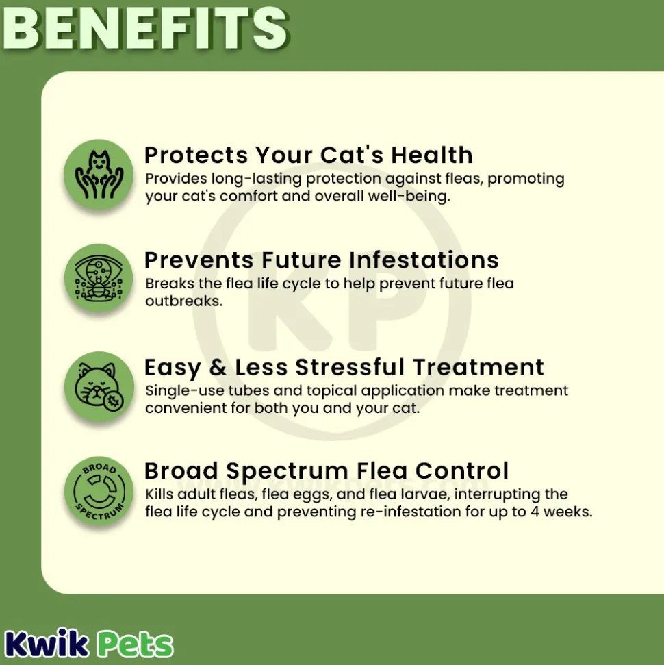 Vetality Advotect II Cat Flea Treatment Cats 5-9 lb 6 Doses