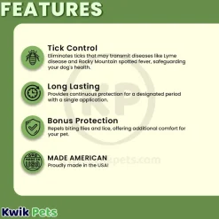 Vetality Avantect II Flea & Tick for Large Dogs 21-55 lbs 4 Count 0.404-oz
