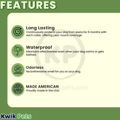 Vetality Avantect II Flea & Tick Collar for Dogs 2 Count 26-in
