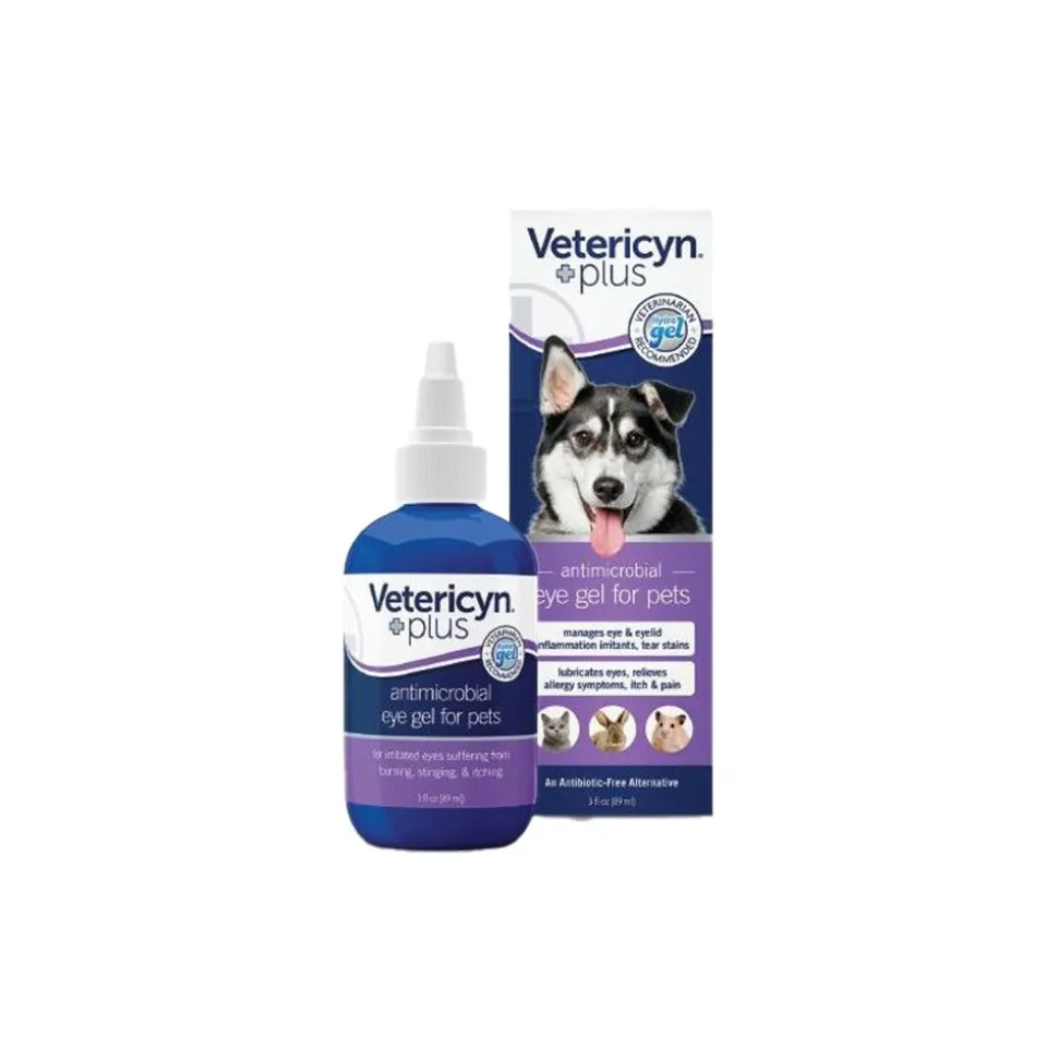 Vetericyn Plus Antimicrobial Eye Gel for Pets 3-oz