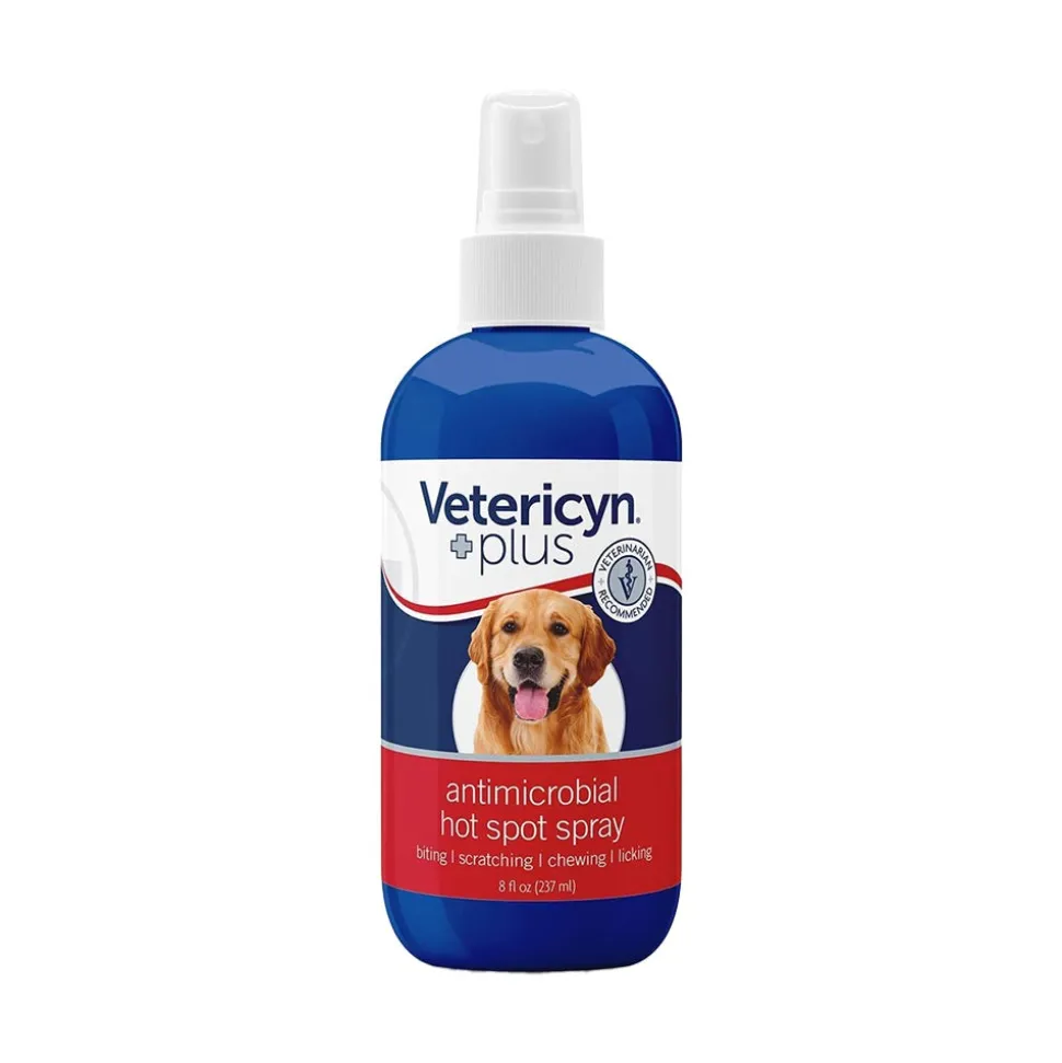 Vetericyn Plus Antimicrobial Hot Spot Spray 8-oz