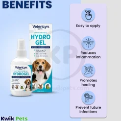 Vetericyn Plus Antimicrobial Wound & Skin Care Hydrogel 3-oz