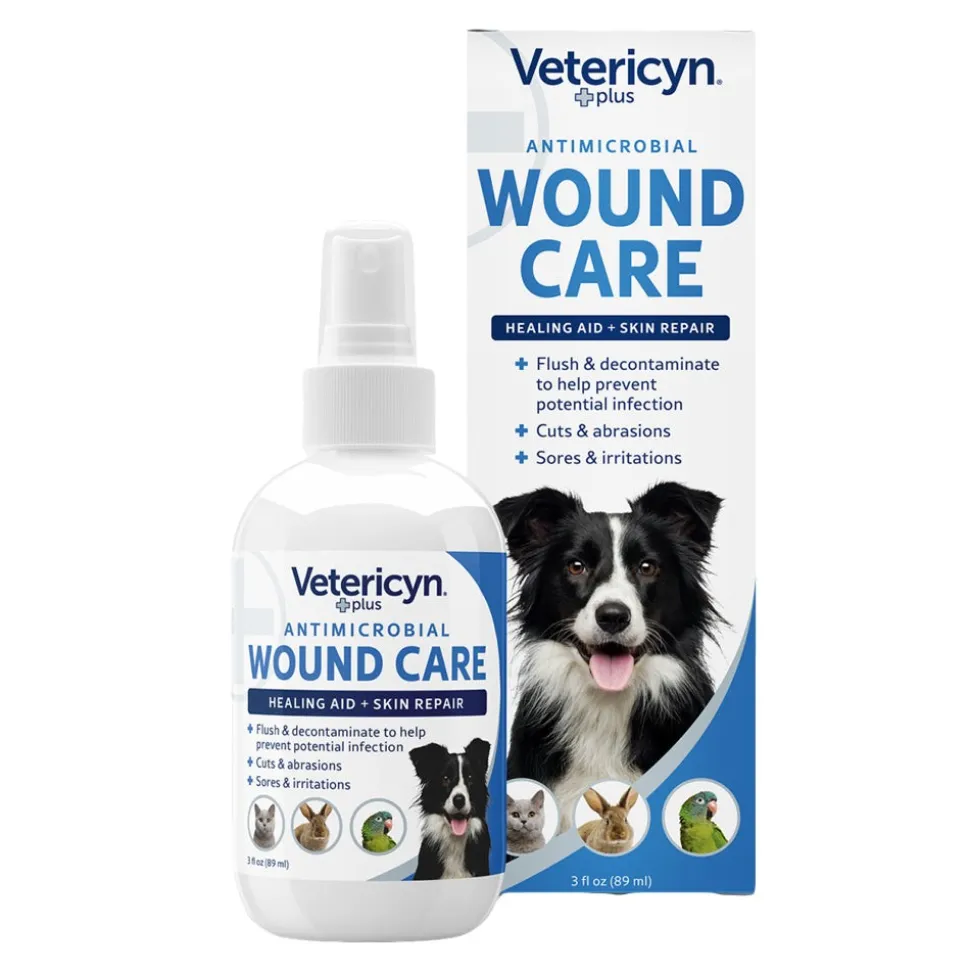 Vetericyn Plus Antimicrobial Wound & Skin Care 3-oz