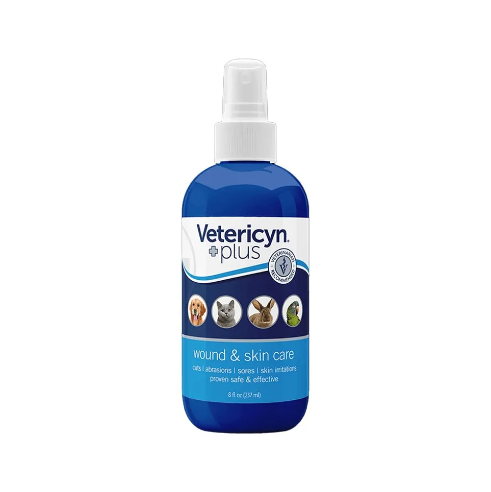Vetericyn Plus Antimicrobial Wound & Skin Care 8-oz