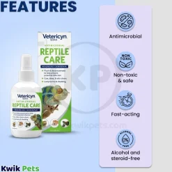 Vetericyn Plus Antimicrobial Reptile Wound and Skin Care Spray 3-oz