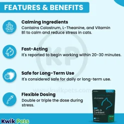 VetriScience Composure Cat Calming Chews Trout Flavor 30 Count
