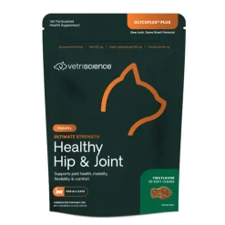 VetriScience Glycoflex Plus Hip & Joint Support Cat Chews Fish Flavor 30 Count