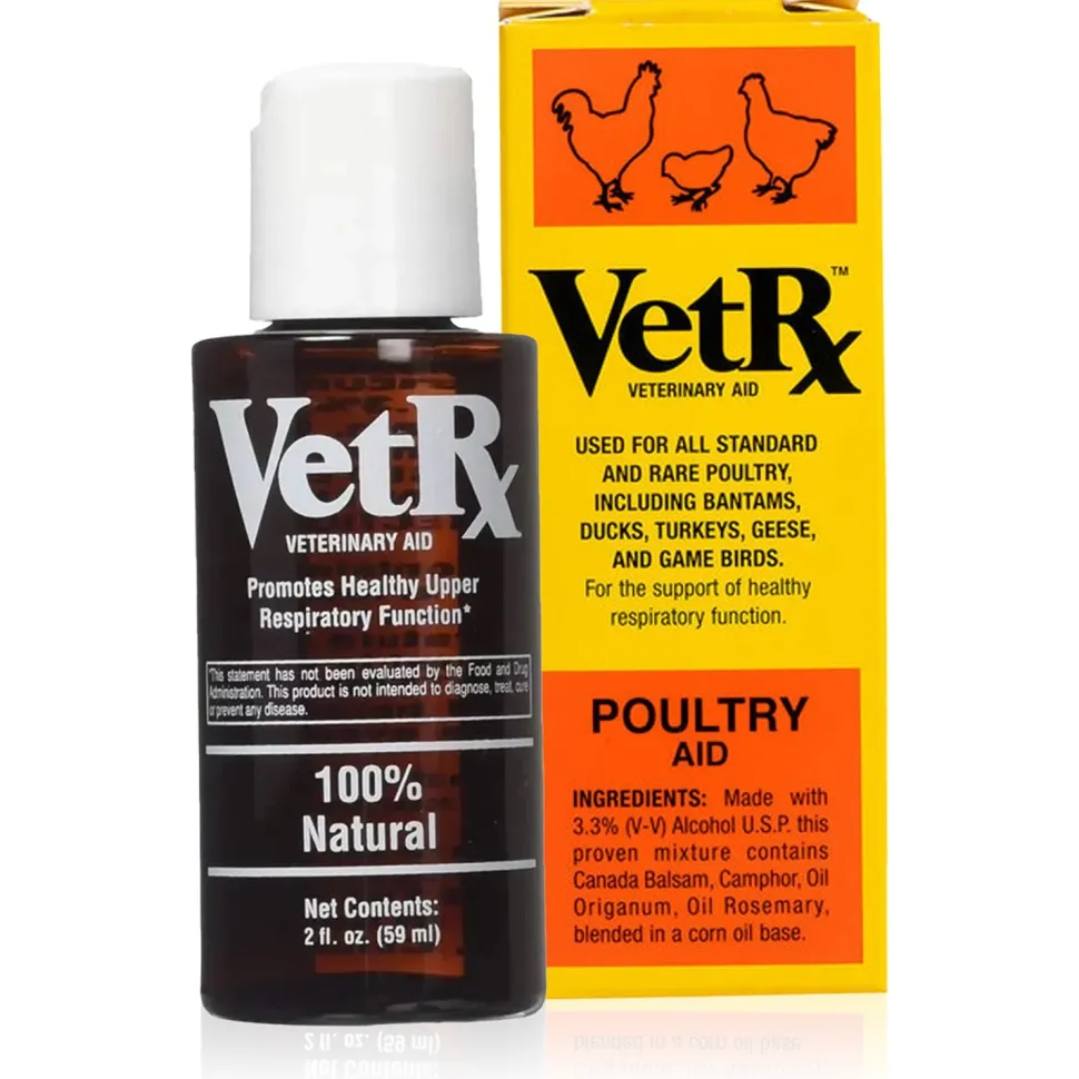 VetRx Poultry Aid Respiratory Support Solution 2-oz