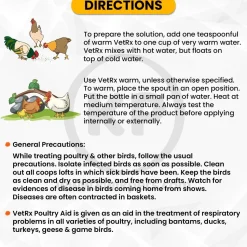 VetRx Poultry Aid Respiratory Support Solution 2-oz
