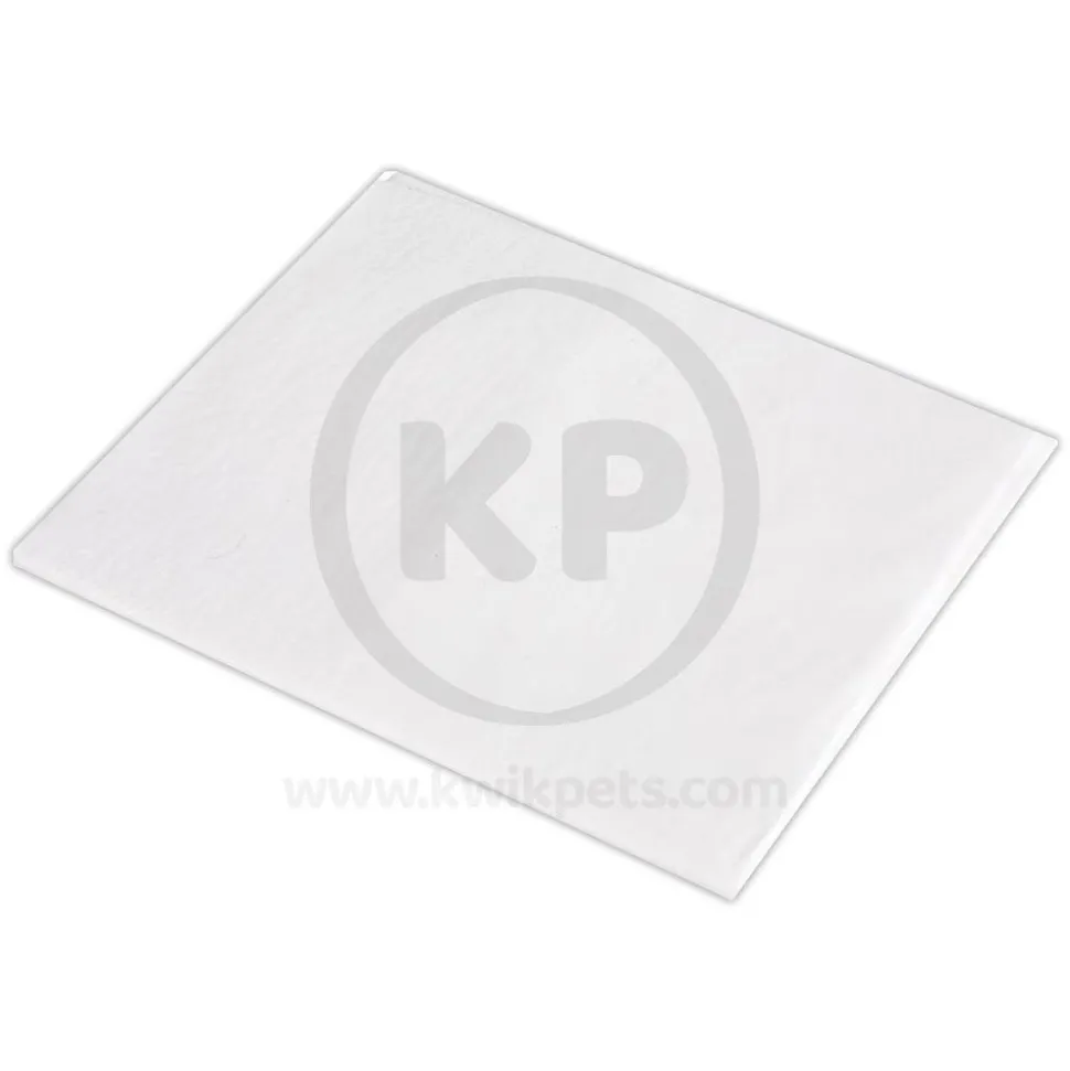 Vitakraft Super-Absorbent Cage Liners for Birds White 7 Count 20 in X 18 in