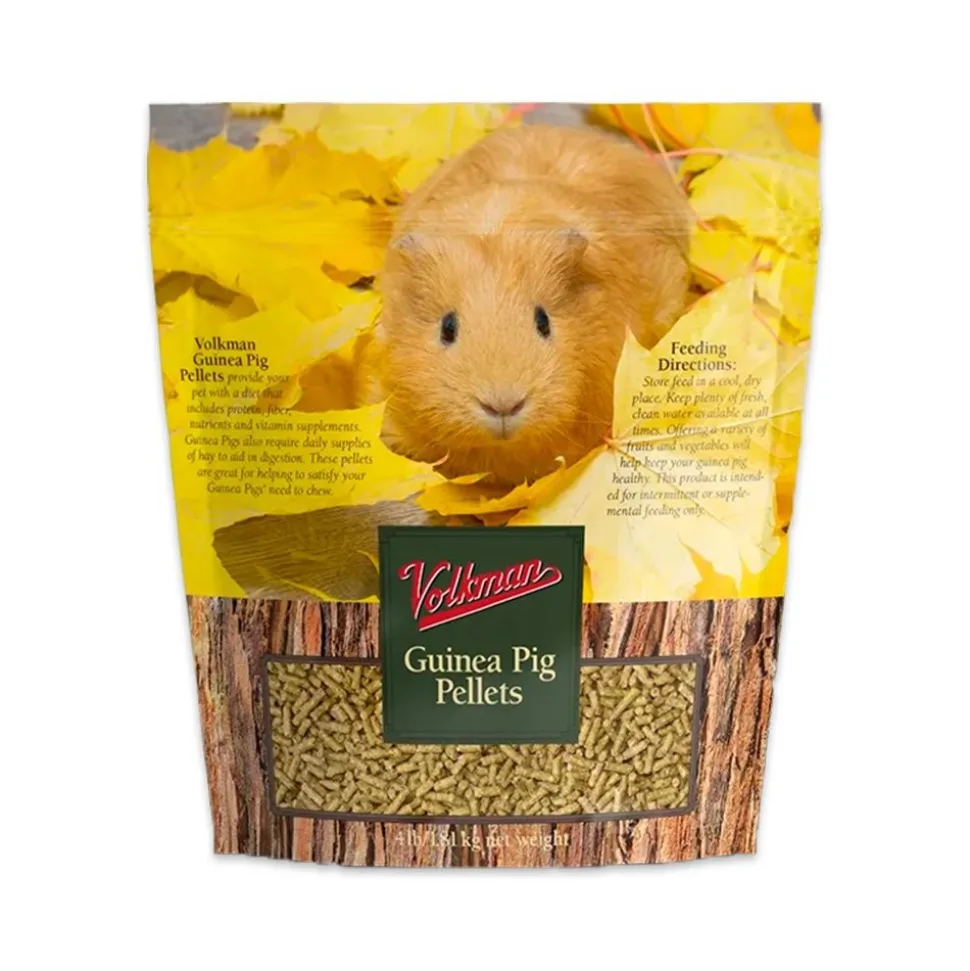 Volkman Seed Company Small Animal Guinea Pig Pellets Food 4-lb