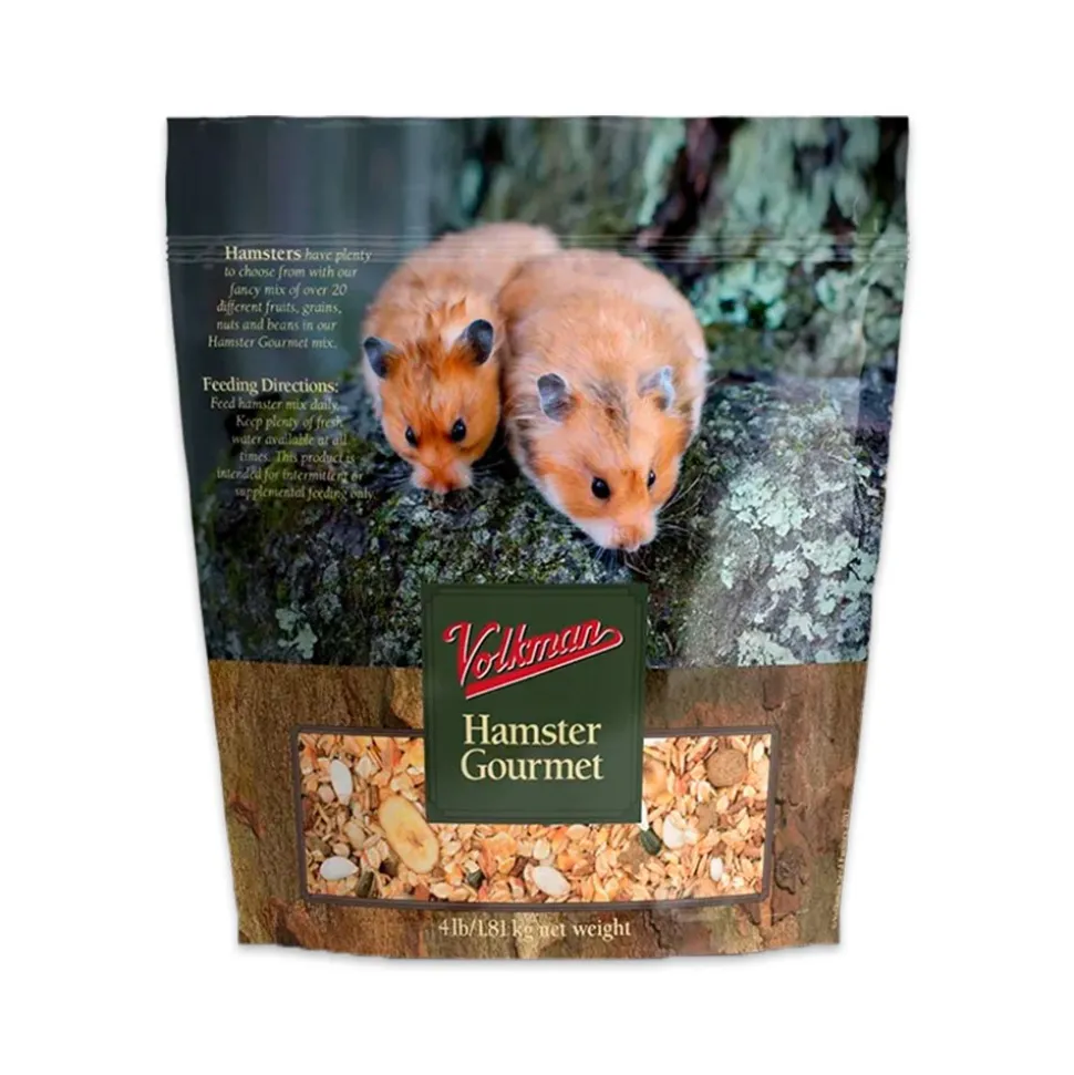 Volkman Seed Company Small Animal Hamster Gourmet Dry Food 4-lb