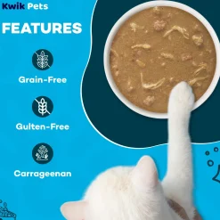 Weruva B.F.F. OMG Chicken Cloud 9 Dinner in Gravy Wet Cat Food 5.5-oz