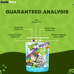 Weruva B.F.F. OMG Lamb & Tuna Shazaam! Dinner in Gravy Wet Cat Food Pouches 2.8-oz