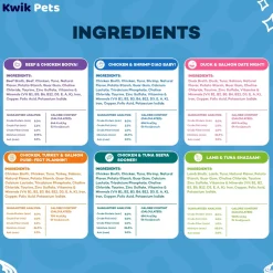 Weruva B.F.F. OMG Potluck O' Pouches Variety Pack Wet Cat Food 2.8-oz Pouches 12 Count
