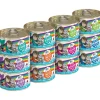 Weruva B.F.F. OMG Rainbow Road Variety Pack Wet Cat Food 12 Count 2.8-oz