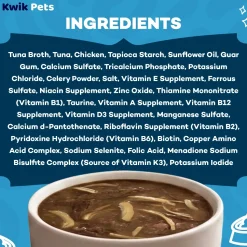 Weruva B.F.F. OMG Tuna & Chicken Charm Me Dinner in Gravy Wet Cat Food Pouches 3-oz