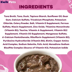 Weruva B.F.F. OMG Tuna & Duck Devour Me Dinner in Gravy Wet Cat Food Pouches 3-oz