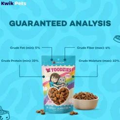 Weruva B.F.F. Toodzies Crunchy Chicken & Salmon Cat Treats 2-oz