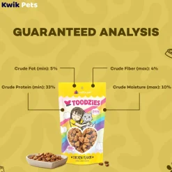 Weruva B.F.F. Toodzies Crunchy Chicken Cat Treats 2-oz