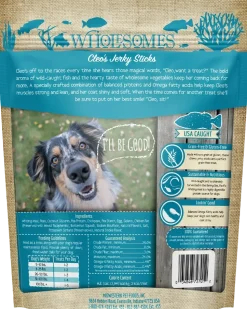 Wholesomes Cleo's Jerky Sticks Grain-Free Dog Treats 25-oz