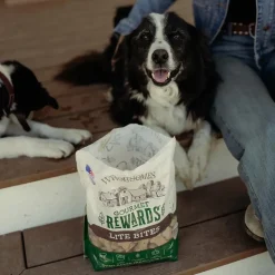 Wholesomes Gourmet Rewards Lite Bites Biscuits Oven-Baked Dog Treats Lamb 3-lb