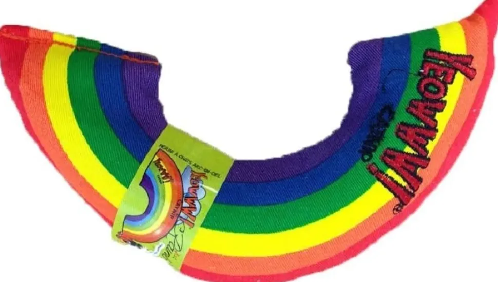 Yeowww! Rainbow Catnip Toy 6-in