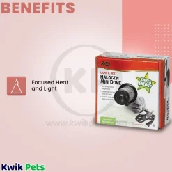 Zilla Light & Heat Halogen Mini Dome For Reptile Terrariums