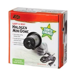 Zilla Light & Heat Halogen Mini Dome For Reptile Terrariums