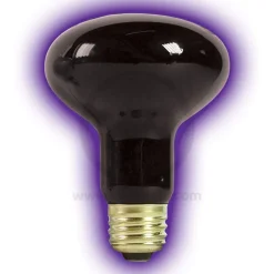 Zilla Night Black Heat Incandescent Spot Bulb 75W