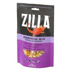 Zilla Omnivore Mix Reptile Munchies 4-oz