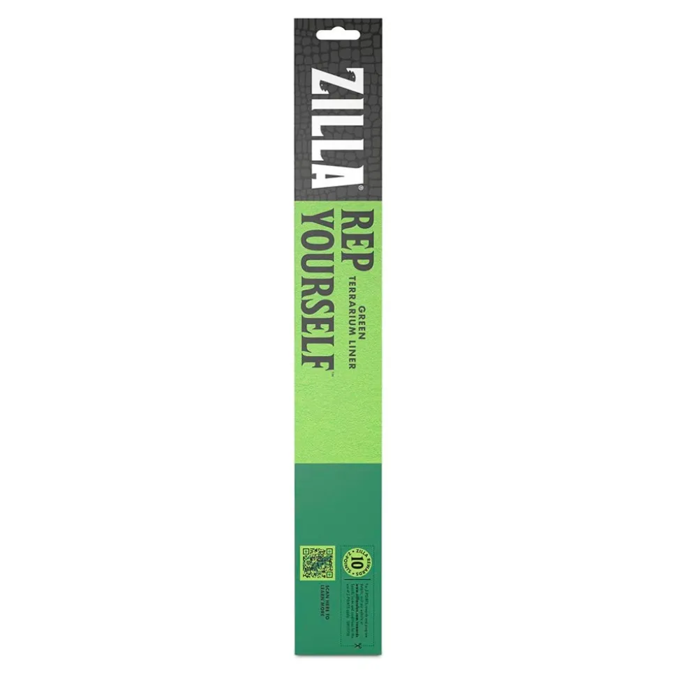 Zilla Reptile Terrarium Liners Green 30Br/40Br/50/65 gal