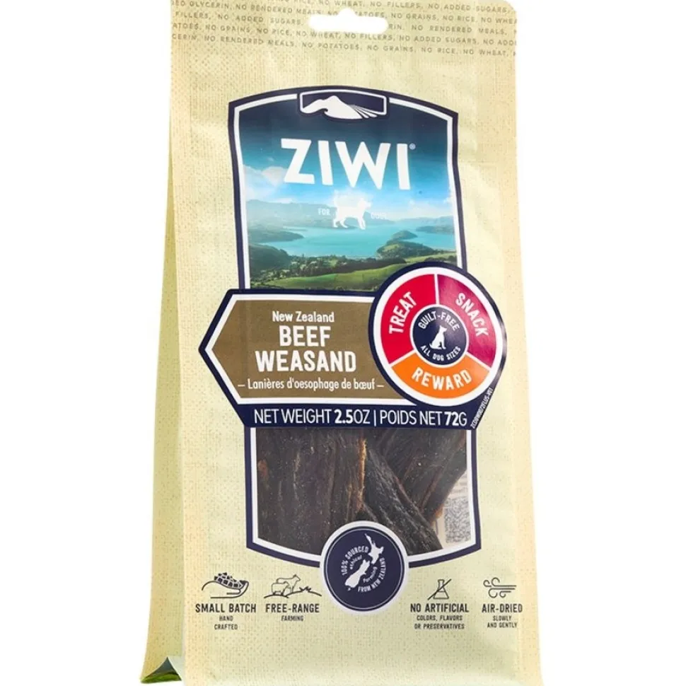 Ziwi Air Dried Dog Treats Beef Weasand 2.5-oz
