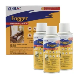 Zodiac Flea & Tick Room Fogger 3 Count 3-oz