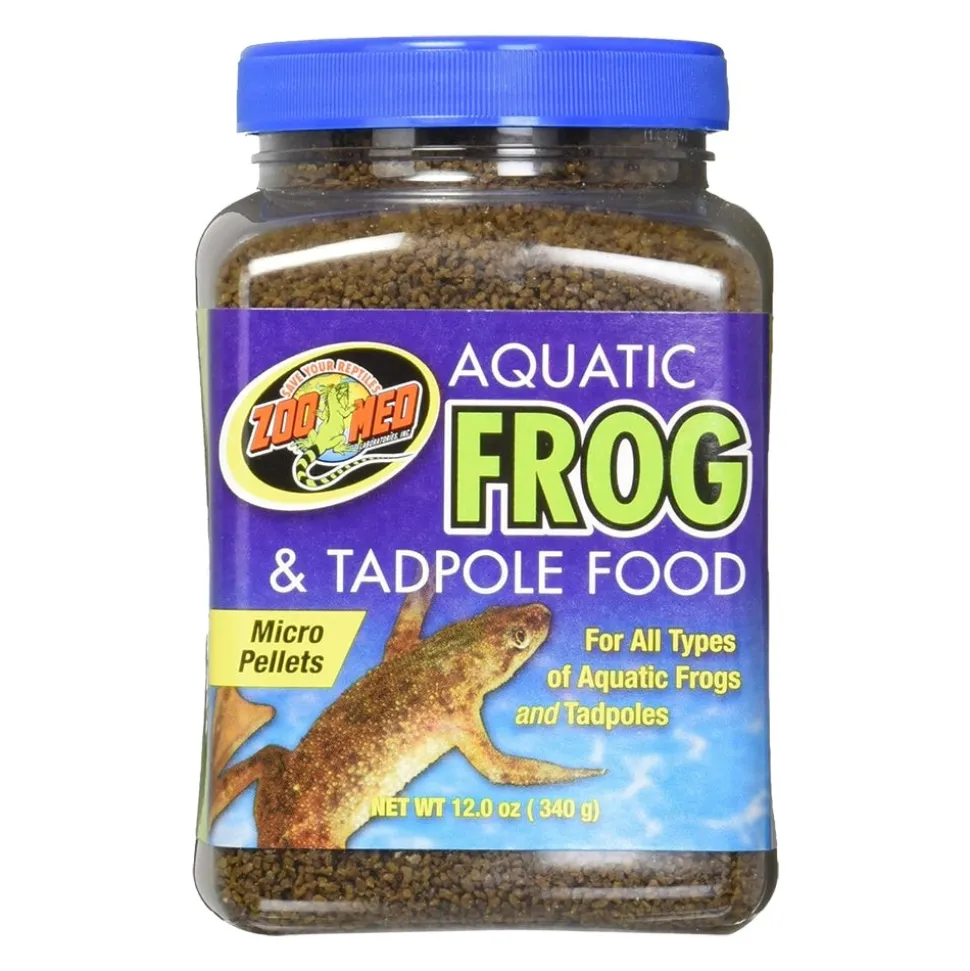 Zoo Med Aquatic Frog & Tadpole Dry Food 12-oz