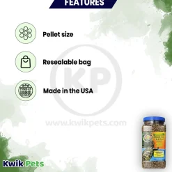 Zoo Med Aquatic Turtle Food Maintenance Formula Dry Food 6.5-oz
