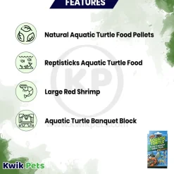 Zoo Med Aquatic Turtle Food Sampler Value Pack Display