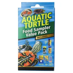 Zoo Med Aquatic Turtle Food Sampler Value Pack Display