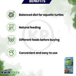 Zoo Med Aquatic Turtle Food Sampler Value Pack Display