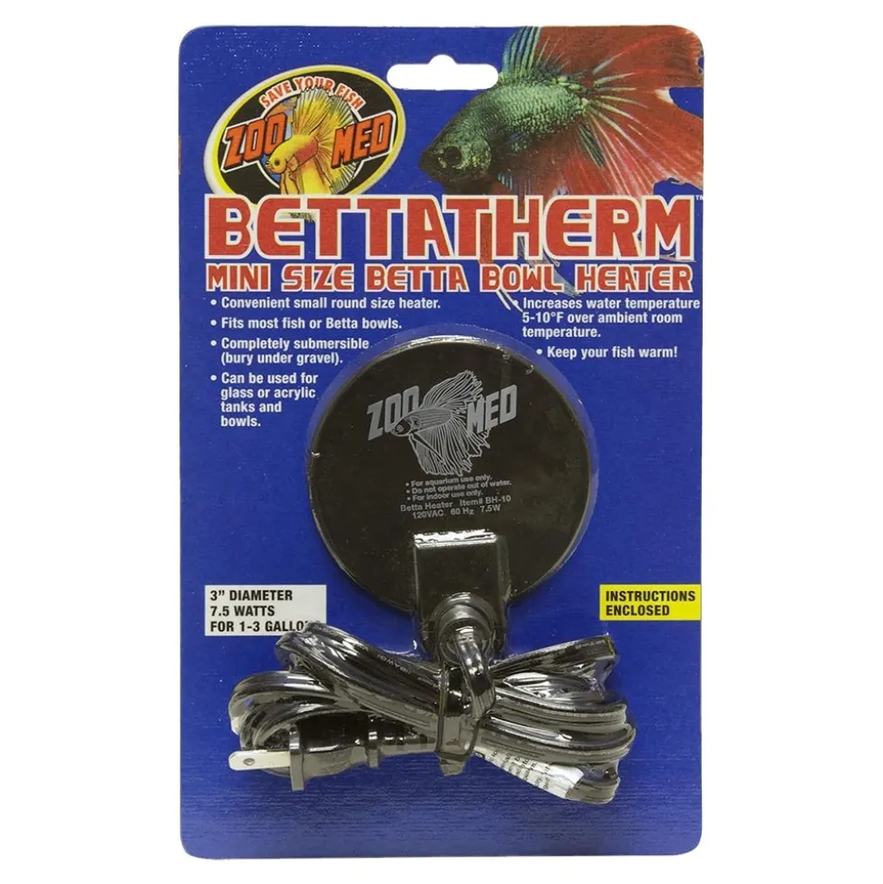 Zoo Med BettaTherm Mini Beta Bowl Aquarium Heater