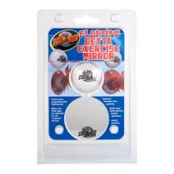 Zoo Med Floating Betta Exercise Mirror Aquarium Ornament White