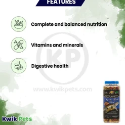 Zoo Med Gourmet Aquatic Turtle Dry Food 12-oz