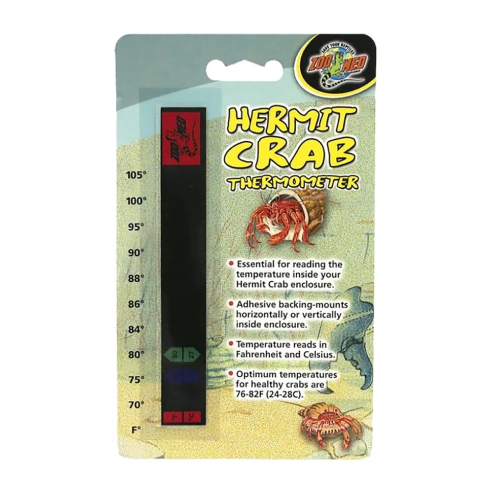 Zoo Med Hermit Crab Thermometer Black